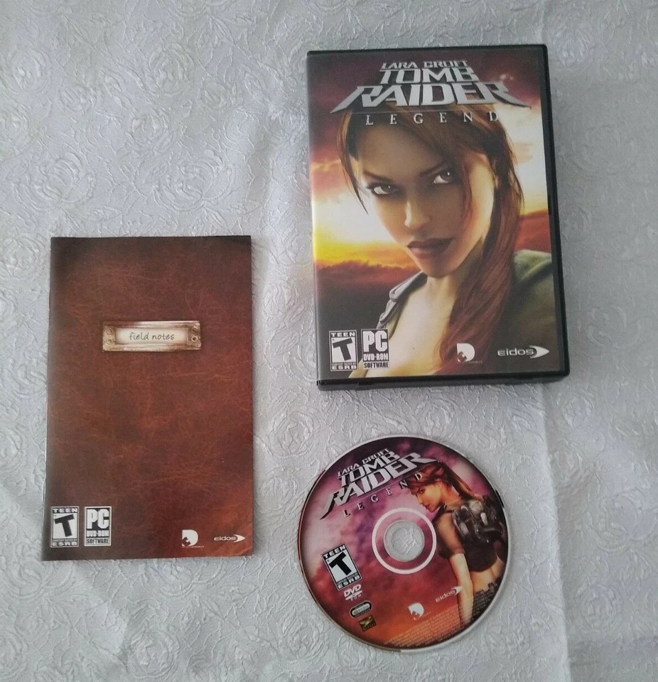 Tomb Raider Legend PC(2006) Lara Croft DVD-ROM English French Spanish A3 - Image 1 of 4