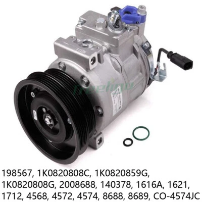 Nuevo compresor de aire acondicionado CO 4574JC para Volkswagen Jetta Golf 2005 2006-2014 2,5 L l 5 Foto 1 de 4