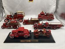 Matchbox Fire Engine Series 1930 Ahrens-Fox Quad 7 Vehicles