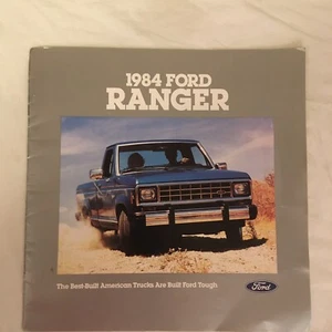 Ford Ranger 1984 camioneta pickup folleto de ventas de concesionario 20 páginas envío gratuito - Imagen 1 de 3