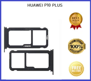 Bandeja SIM SD para Huawei P10 Plus Repuesto Ranura para Tarjeta Soporte Pieza de Reparación - Imagen 1 de 1