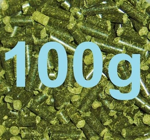 [4,99€/100g] 100g BRENNNESSEL STICKS Pellets Garnelen Garnelenfutter Fischfutter - Bild 1 von 2