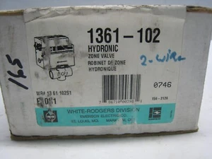 White-Rodgers 1361-102 Emerson Climate-White Rodgers 3/4 24V 2-Wirezonevlv W/Aux - Picture 1 of 2