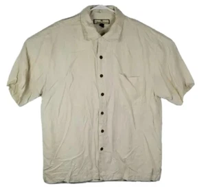 Tommy Bahama Men's Size XL 100% Silk Floral Print Short Sleeve Hawaiian Shirt - Picture 1 of 11