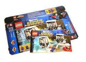 Lego DC Super Heroes 76009 Superman Black Zero Escape Box and Manual Only 