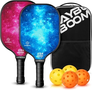 Juego de 2 o 4 palas Pickleball, juego de pickleball aprobado por la USAPA con 4 picklebal - Imagen 1 de 12