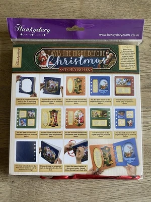 Hunkydory ‘Twas The Night Before Christmas Hardback Storybook Craft/Gift Kit