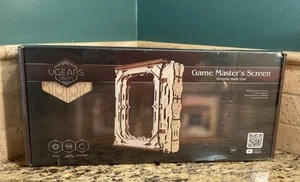 NEW FACTORY SEALED UGEARS Wooden Puzzle Game Master's Screen Construction Set - Picture 1 of 3