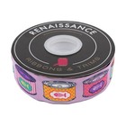 Tula Pink - Tabby Road DJV Cat Snacks 1 1/2" wide ribbon