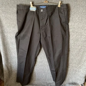 LEE Total Freedom Flex2Fit Flat Front Men’s 40 X 32 Black Classic Fit Khaki - Picture 1 of 10