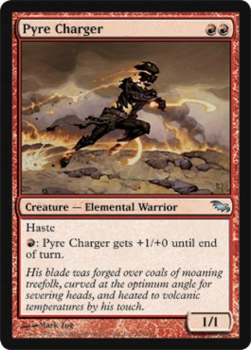 Pyre Charger - Medium Play MTG Shadowmoor - Image 1 of 1