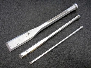Vintage Craftsman 3pc All Steel Wood Chisel Set Made in USA - Picture 1 of 6