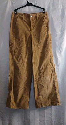 Celebrity Pink Wide Leg Corduroy Pants Size 11/30 H-Rise Caramel  - Image 1 of 4
