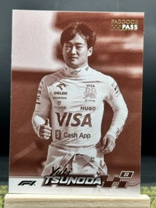 2024 Paddock Pass - Yuki Tsunoda - Sepia Foil - 17 - Picture 1 of 2