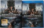 BLACK PANTHER: WAKANDA FOREVER BLU RAY + SLIPCOVER FREE SHIPPING For Sale