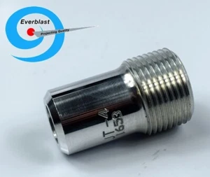 UTBC Short, Boron Carbide Nozzles, Length 1.75" Bore Sizes #2,#3,#4,#5,#6 & #8 - Picture 1 of 4