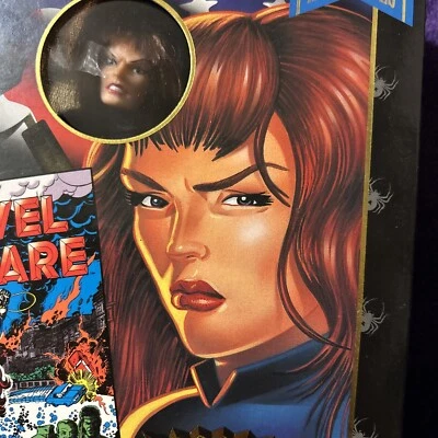 Marvel Famous Cover Series 8" Action Figure Black Widow Toy Biz New - Image 1 of 4