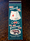 Vintage Matchbook: The New Gardena Club, Gardena, Ca