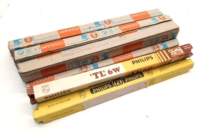 10x Osram L6W/25 Leuchtstoffröhre T5 Universal-Weiss 220V 6Watt - Bild 1 von 3