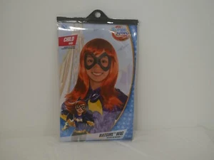 NUOVA PARRUCCA BATGIRL NUOVA DC SUPEREROI RAGAZZE BATGIRL BAMBINI (3B2) - Foto 1 di 6