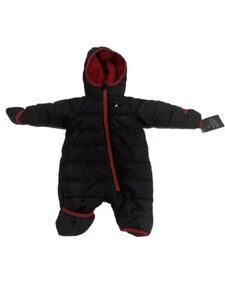 Nike Baby Boy Hooded Puffer Snowsuit Coverall Size 3m NWT - Picture 1 of 6
