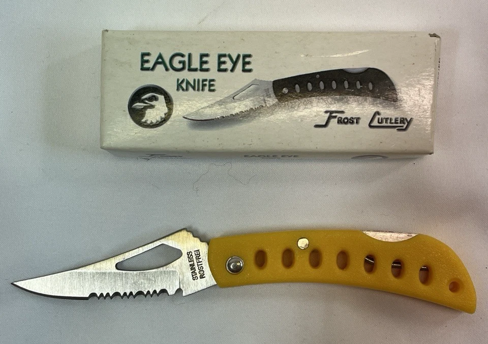 Cuchillo ojo de águila nuevo en caja Foto 1 de 1