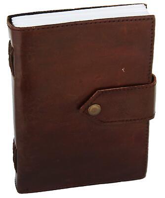 Handmade Leather Journal Notebook - Genuine L...