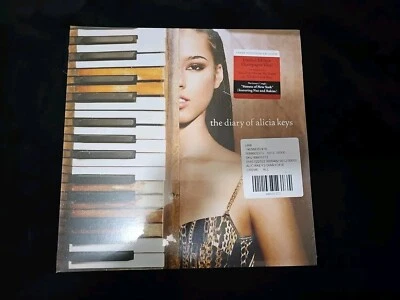 Alicia Keys The Diary Of Alicia Keys Champagne Colour LP Vinyl Record Bonus 7"  - Image 1 of 4