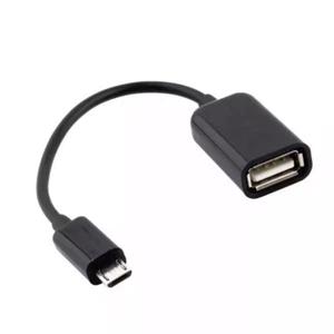 Cable Adaptador OTG Micro USB Macho a USB Hembra Para Android Tablet Smartphone - Imagen 1 de 4