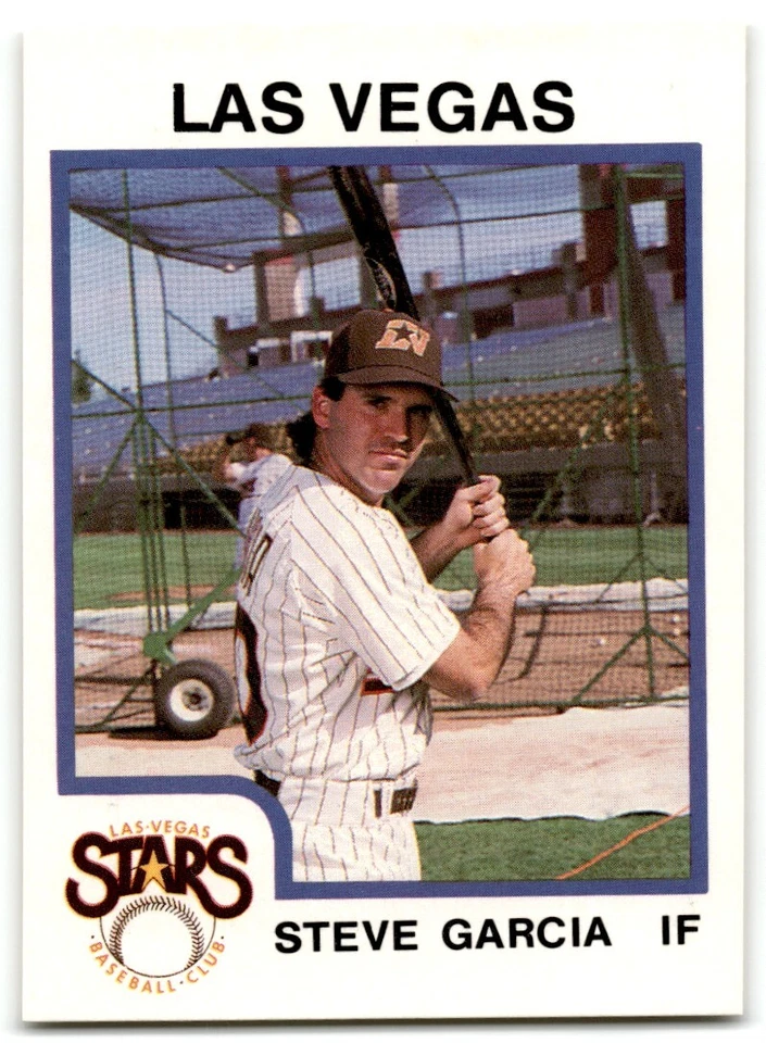 1987 ProCards Steve Garcia Las Vegas Stars #125 - Image 1 of 2