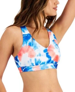 $25 Id Ideology Womens Reef Low Impact Strappy Back Sports Bra Size Medium - Picture 1 of 3