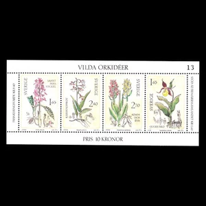 Schweden 1982 - Wilde Orchideen - Sc 1419 postfrisch - Bild 1 von 2