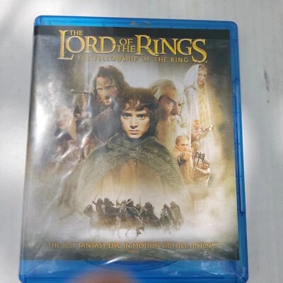 LORD OF THE RINGS THE FELLOWSHIP OF THE RING / BLU-RAY + DVD 2 DISCS COMBO - Image 1 of 3