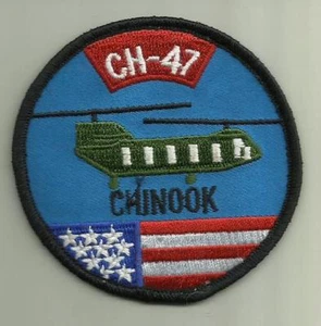 CHINOOK CH-47 PATCH HELICOPTER U.S.NAVY ARMY USMC PILOT CREW USA READ FULL ADD - Picture 1 of 1