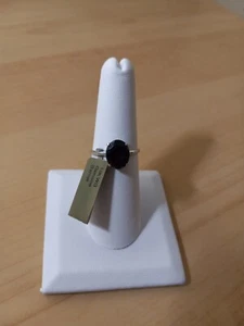 GENUINE 2.98 Cts GARNET SOLITAIRE RING PURE 10k WHITE GOLD W/ Free Appraisal - Picture 1 of 4