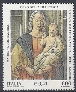 2001 ITALIA PIERO DELLA FRANCESCA MNH ** - Picture 1 of 1
