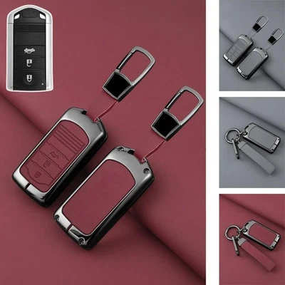 Para Acura TL RDX ILX ZDX Aleación de Zinc Cuero Coche Control Remoto Llavero Estuche Cubierta Bolso Foto 1 de 4