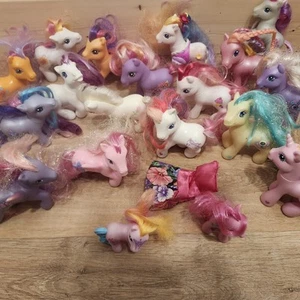 My Little Pony 19 Pc G3 MLP Vtg 2002-07 Unicorn Pegasus Sweetsong Frilly Frock - Picture 1 of 12
