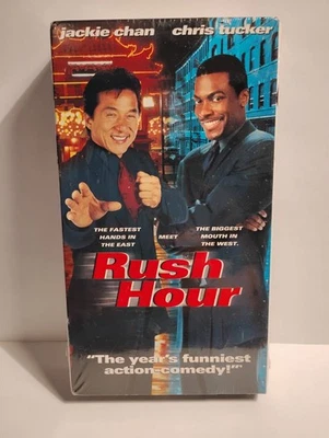 Rush Hour VHS Tape Factory Sealed Jackie Chan Chris Tucker - Image 1 of 3