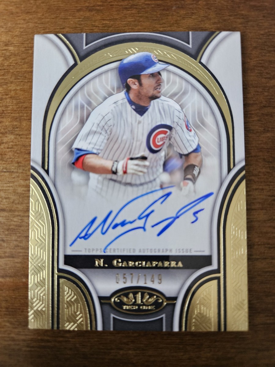 Topps Nomar Garciaparra Chicago Cubs Baseball Sports Trading Topps Nomar Garciaparra Chicago Cubs Baseball Sports Trading