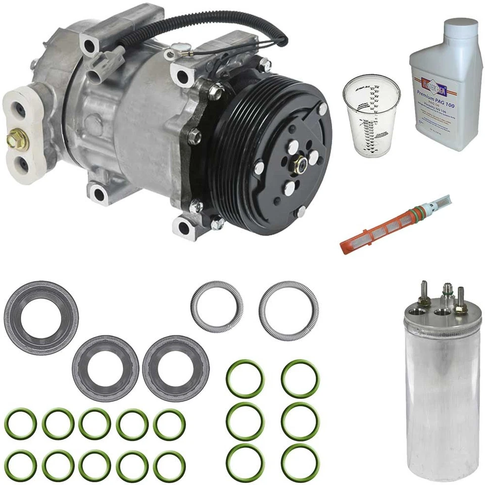 For Dodge Dakota 2000 2001 2002 Omega AC Compressor w/ A/C Repair Kit DAC - Изображение 1 из 1