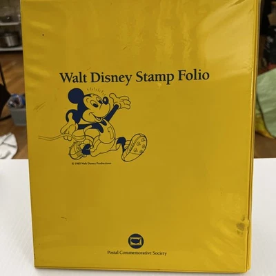 Walt Disney Stamp Folio Postal Society Anguilla Grenada Turks Caicos 1985 - Image 1 of 2