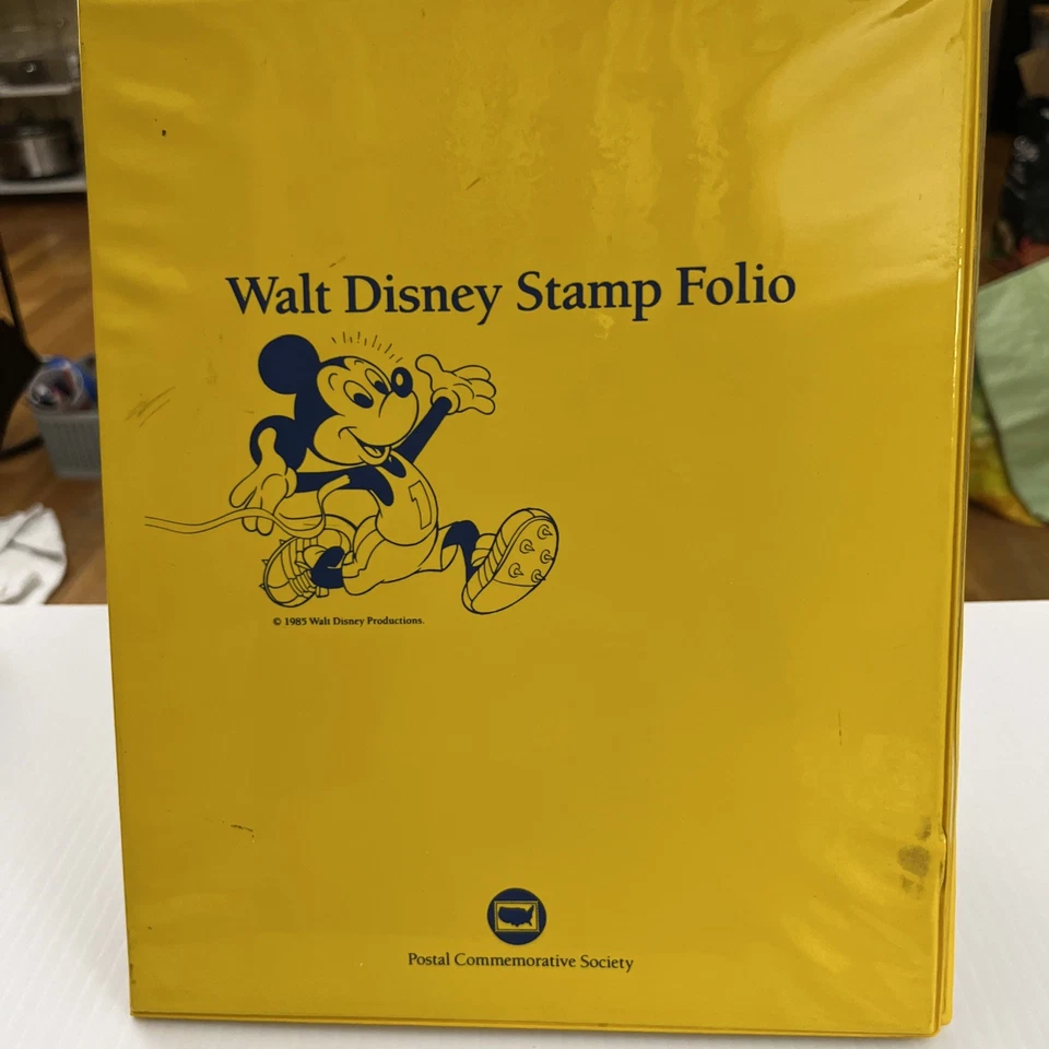 Walt Disney Stamp Folio Postal Society Anguilla Grenada Turks Caicos 1985 - Image 1 of 2