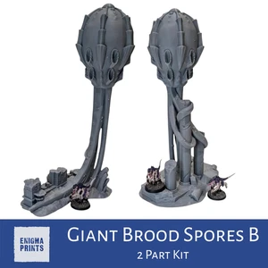 Giant Brood Spores B | Tulipa | Xenos Hive Terrain Scenery for Wargaming - Picture 1 of 13