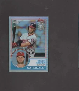 2018 Topps Chrome 1983 Topps Refractors #83T-25 BRYCE HARPER - Picture 1 of 2