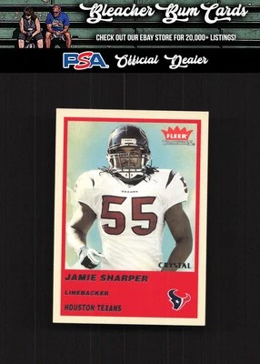 2004 Fleer Tradition 302 Jamie Sharper Crystal #/150 - Image 1 of 2