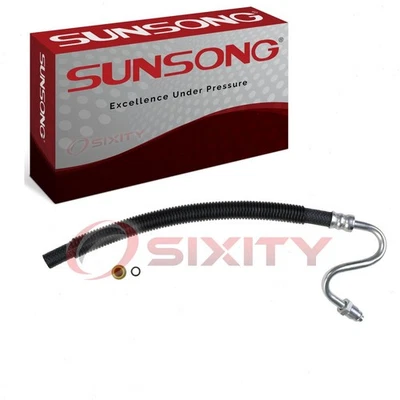 Sunsong Power Steering Return Line Hose for 1996-2000 GMC C3500 Assembly be - Imagem 1 de 4