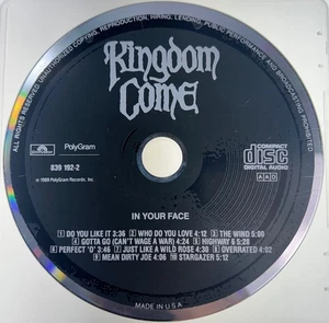 Kingdom Come - In Your Face CD 1989 Hard Rock PolyGram - Bild 1 von 2