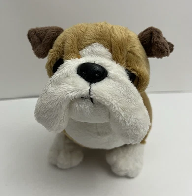 GANZ WEBKINZ Bulldog Plush Stuffed Animal Dog 7" Toy HM126 NO CODE Pup Puppy - Image 1 of 4