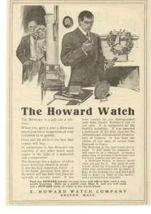 1908 E. Howard Watch Company Werbung Boston, Mass. - Bild 1 von 1
